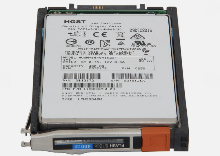 New EMC Unity 400GB SAS SSD 2.5″ 005051590 005051586 D3-2S12FX-400