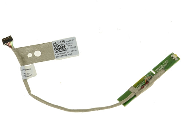 Dell OEM Inspiron 13 (7347 / 7348) / 11 (3147) Power Button / Volume Buttons Circuit Board with Cable - 1K9VM
