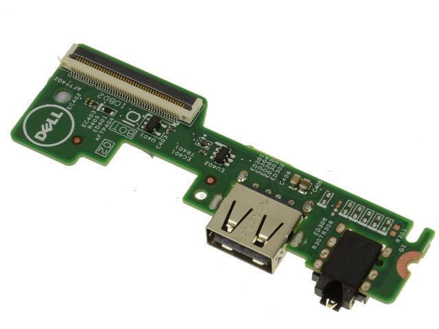 Dell OEM Inspiron 11 (3162 / 3164) Power Button / USB / Audio Port IO Circuit Board - 3WDK9 - M68Y5