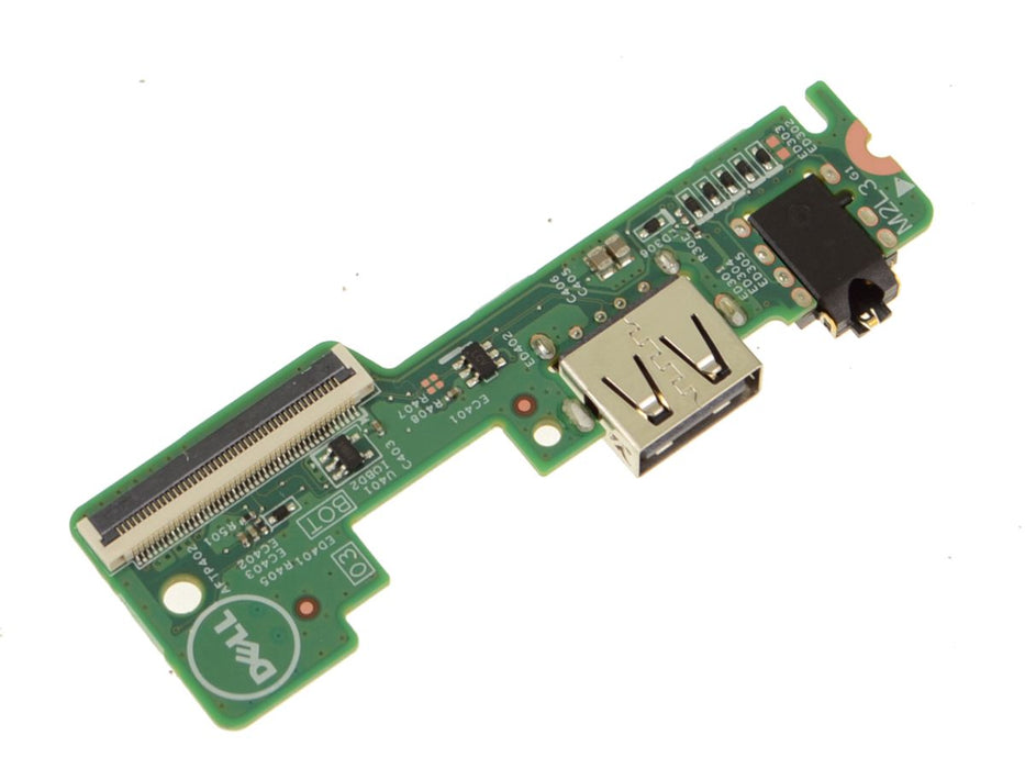 Dell OEM Inspiron 11 (3180) Power Button / USB / Audio Port IO Circuit Board - 6WY88