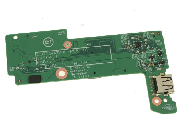 Dell OEM Inspiron 13 (7359 / 7353) Inspiron 15 (7568) USB / SD Card Reader IO Circuit Board - GMTD5