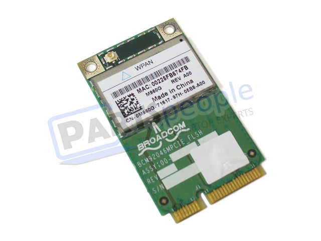 Dell OEM Wireless 370 Bluetooth W-PAN PCI-Express Mini-Card for Select Dell OEM Latitude / Studio / Alienware / Precision Laptops - WPAN