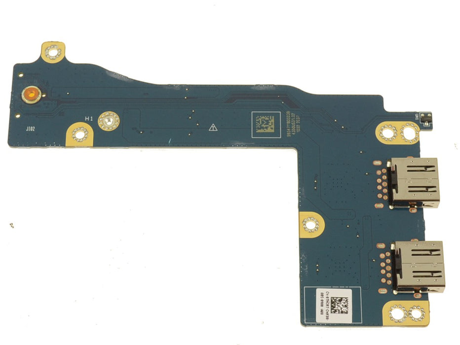 Alienware m17 R2 Right Side WLAN Card / USB Ports IO Circuit Board - Killer 1650 - THCRT