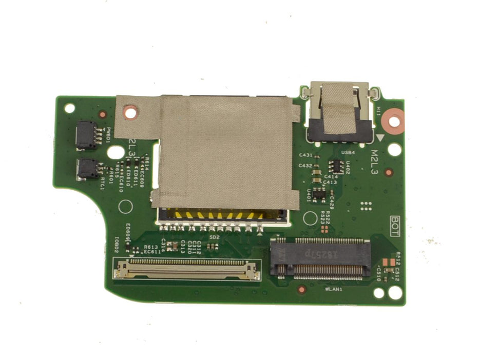 Dell OEM Inspiron 13 (7375) 2-in-1 USB SD Card Reader IO Circuit Board - V4DT1