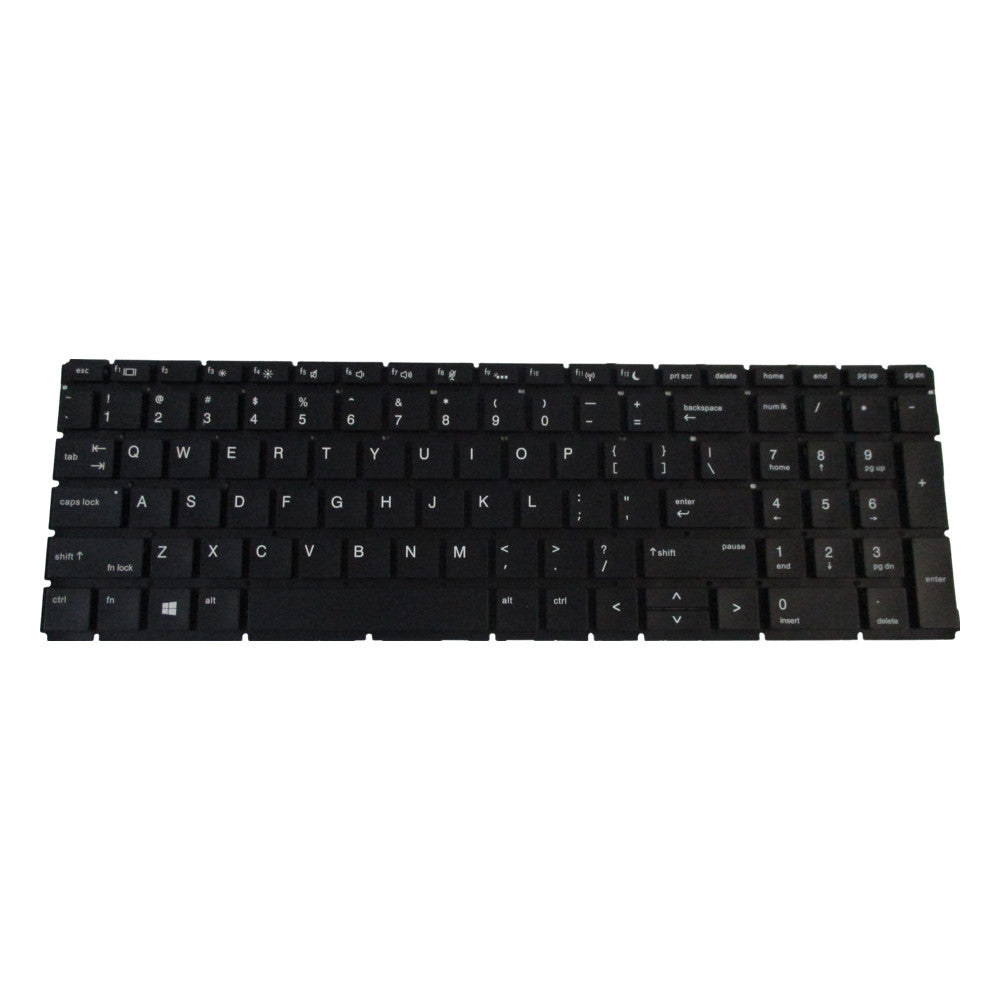 HP Home 15-bs506na Black Windows 8 UK Layout Replacement Laptop Keyboard - View #6