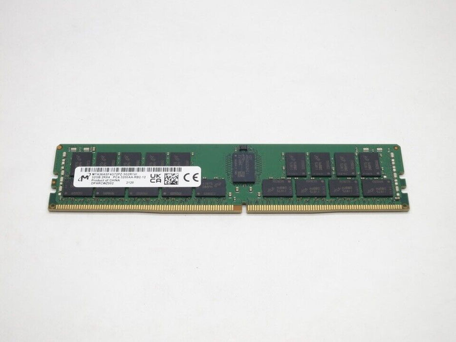 New 32GB DDR4 3200 ECC REG 2Rx4 Server Memory Ram MTA36ASF4G72PZ-3G2R1