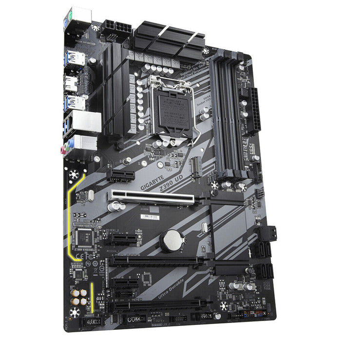 New Gigabyte Motherboard Intel Z390 ATX LGA1151 PS/2 USB3.1 HDMI Z390UD