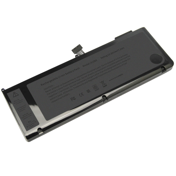 New Compatible Apple MacBook A1286 Mid 2012 MD103LL/A MD104LL/A Battery 77.5WH