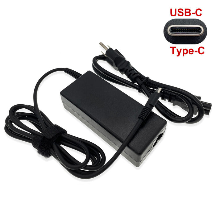 New Lenovo Yoga 7i 14" 15" AC Adapter Charger with Cord USB-C 65W