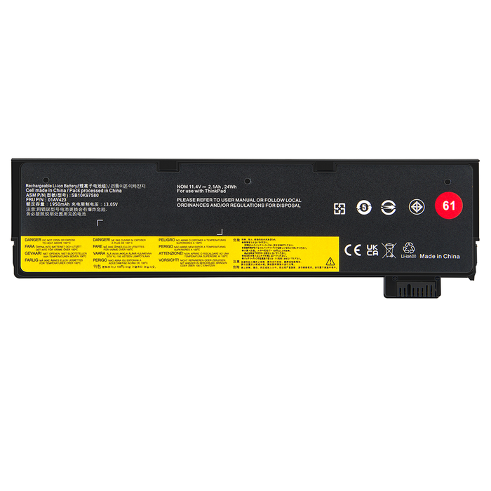 New Compatible Lenovo ThinkPad  A475 P51S T470 T570 Battery 24WH