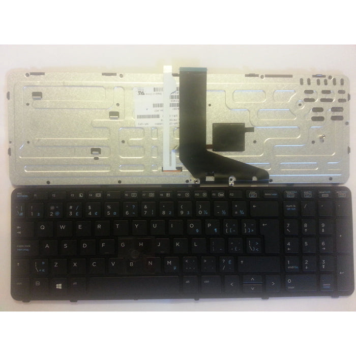HP ZBook 15 17 ZBook 15 17 G2 Canadian Bilingual Backlit Keyboard 733688-DB1 PK130TK2A18