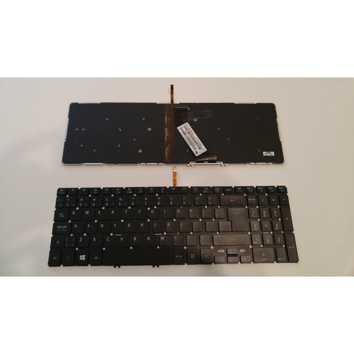 New Acer Aspire Keyboard Backlit Canadian CA NSK-R91BQ AEZRKK00010
