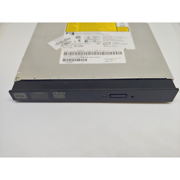 HP CD / DVD RW DL Optical Drive Sourced from Working Laptop AD-7530A 431409-001