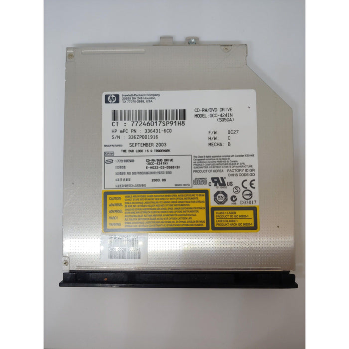 HP CD / DVD Optical Drive Sourced from Working Laptop GCC-4241N (S05DA) 336431-6C0