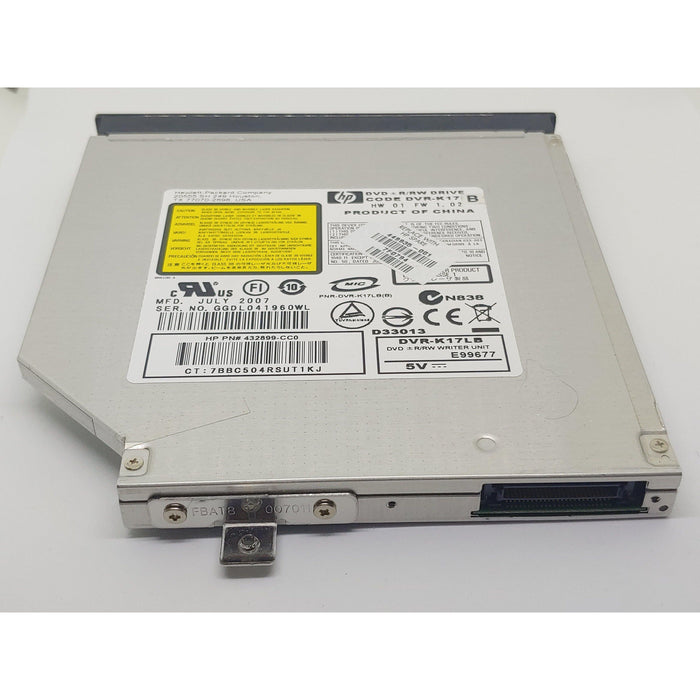 HP DVD‚±RW DL lightScribe Drive Sourced from Working Laptop 432899-CC0 449935-001