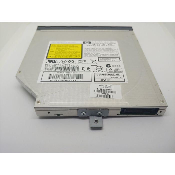 HP DVD‚±RW DL lightScribe Drive Sourced from Working Laptop 432899-CC1 448005-001