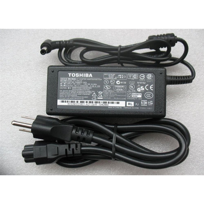 New Genuine Toshiba Portege M800D M805D Ac Adapter Charger 65W