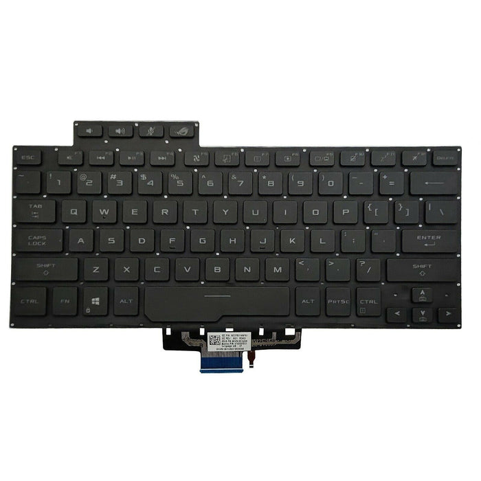 New Asus ROG Zephyrus G14 GA401 GA401U US English Backlit Keyboard 8037B0169701
