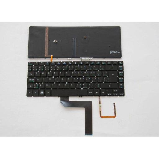 New Acer Aspire M5-481 M5-481T M5-481TG M5-481PT Backlit Canadian Bilingual Keyboard NSK-R2BBQ 2M - LaptopParts.ca