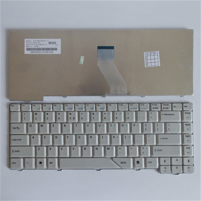 New Original Acer Aspire 4315 Grey White US Keyboard MP-07A23U4-920 MP-07A23U4-442