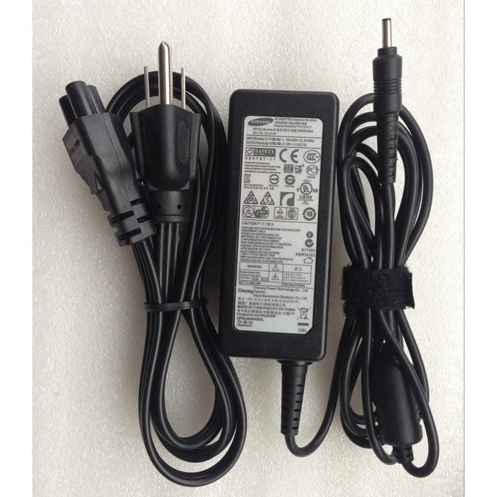 New Genuine Samsung AC Adapter Charger AD-4019P 19V 2.1A 40W 3.0*1.1mm