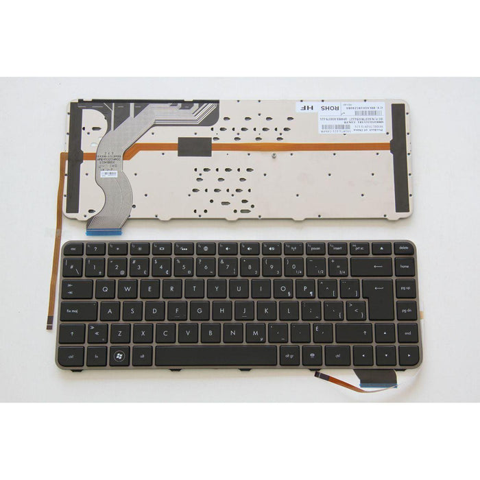 HP ENVY 14 14-1000 14-2000 Canadian Bilingual Keyboard Backlit 592871-121 608375-121