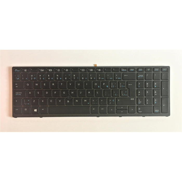 New HP Zbook 15 G3 G4 17 G3 G4 CA Bilingual Canadian Backlit Keyboard 848311-DB1 PK131C32A30