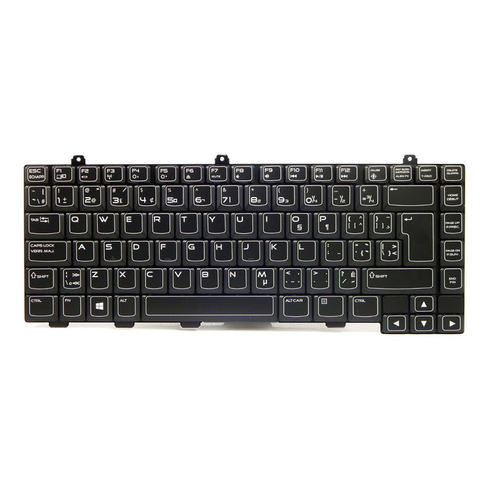 Dell Alienware M17X R2 R3 R4 M18x R2 Canadian Bilingual Backlit Keyboard K00WY NSK-AKW2M PK130ML1B04