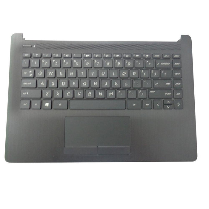 New HP 14-CK 14-CM 14T-CM 14Z-CM Palmrest with Keyboard Touchpad L23491-001 L23241-001