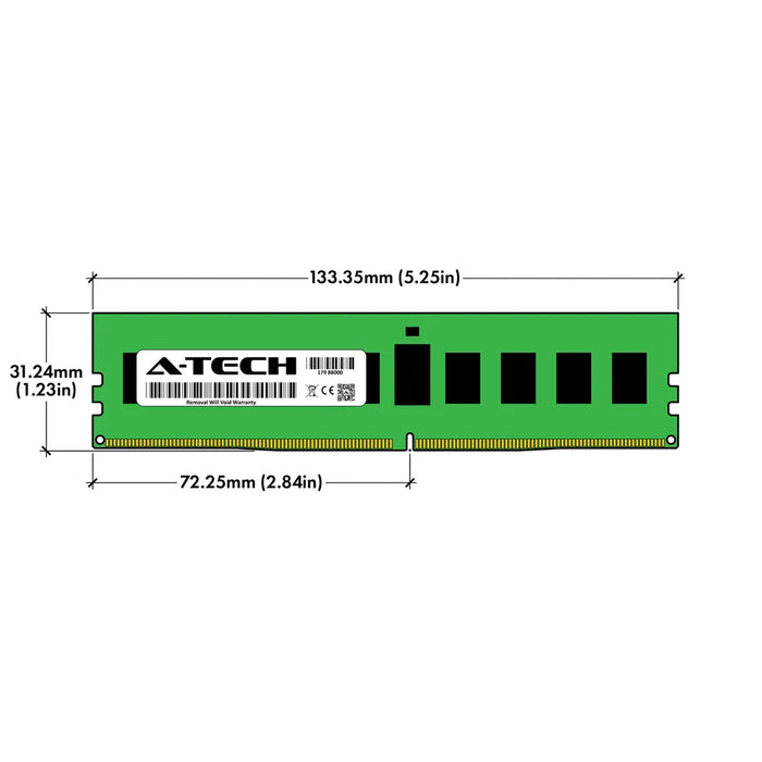 New A-Tech 16GB 2Rx8 PC4-25600R DDR4 3200MHz ECC REG 288-Pin RDIMM Server Memory RAM