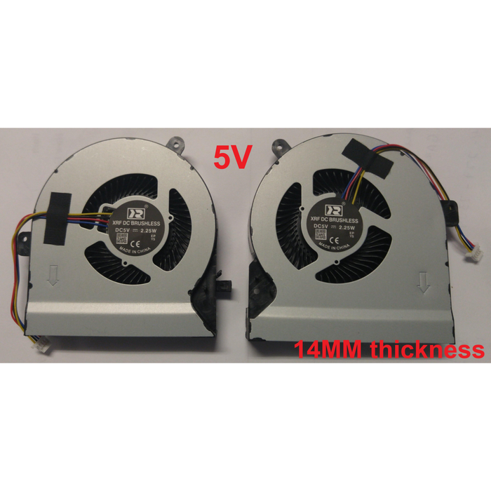 New Asus ROG Strix G502V G502VS G502VSK G502VY CPU GPU Fan kit set 14mm
