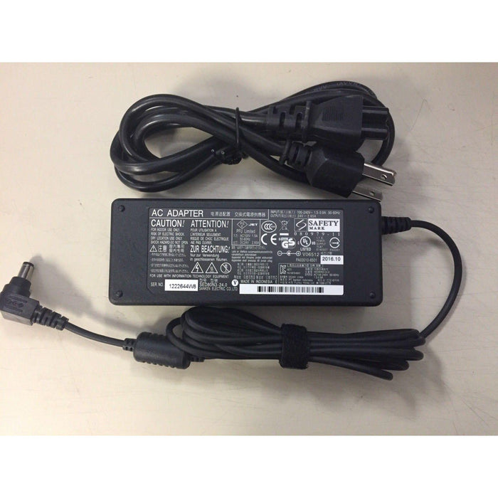 New Genuine Fujitsu Sanken Scanner AC Adapter Charger 60w 24V 2.65A SED80N2-24 SED80N3-24 5.5*2.1mm