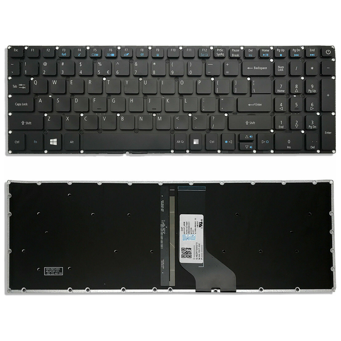 New Acer Aspire E5-752 E5-752G E5-772 E5-772G US English Backlit Keyboard