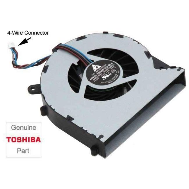 Toshiba Satellite L850 L855 L855D 4 Pin CPU Fan V000270070 V000270990