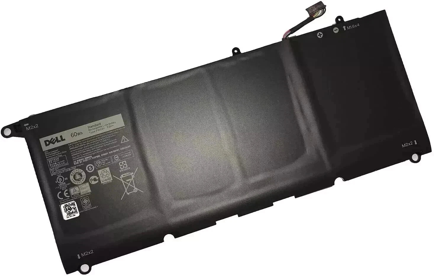 How do I check my Dell battery specs?