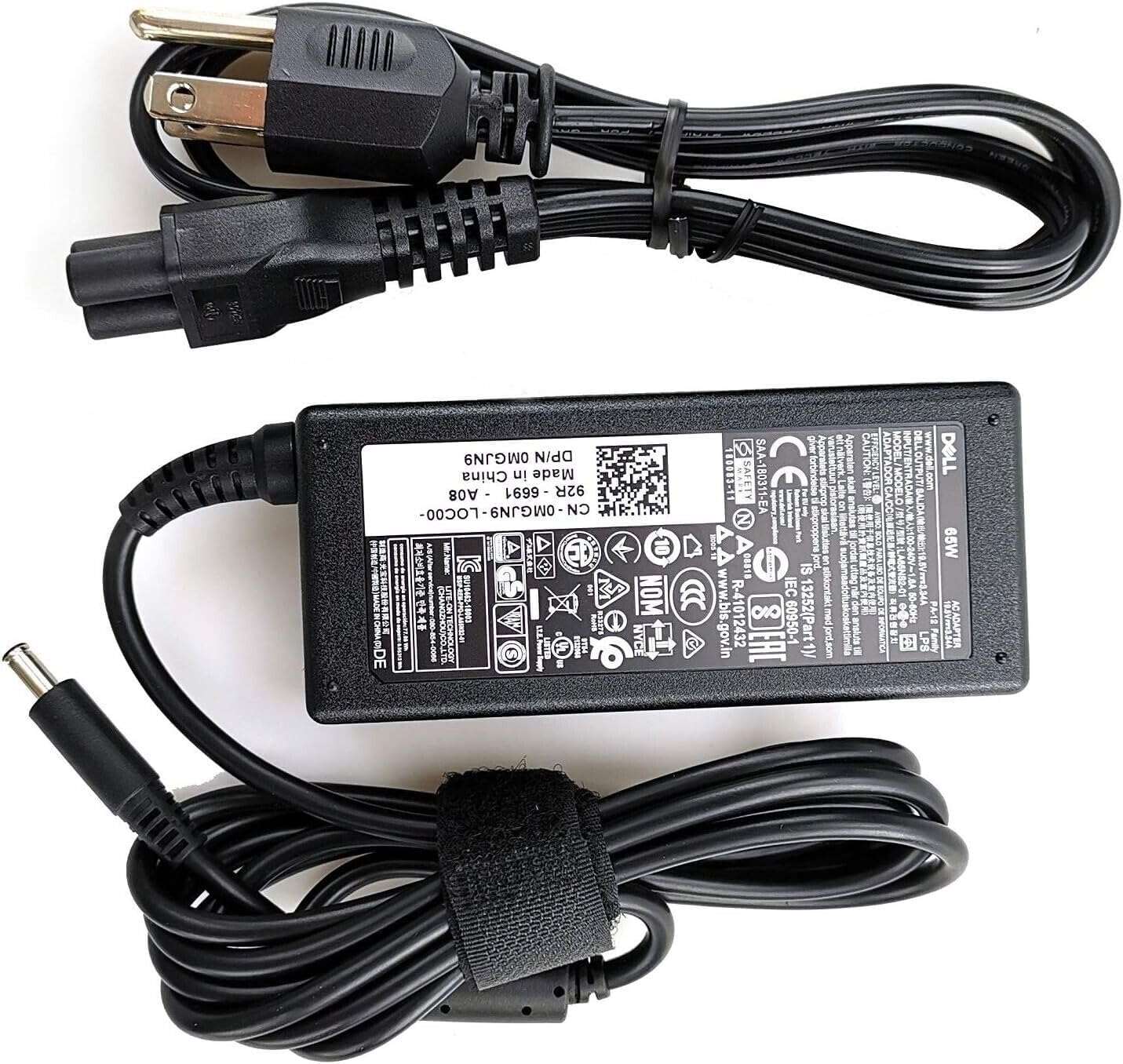 Dell Laptop Charger Genuine 65W Dell Inspiron 13 14 15 08D3F AC Adapter Charger Free Cord 74VT4 Questions & Answers