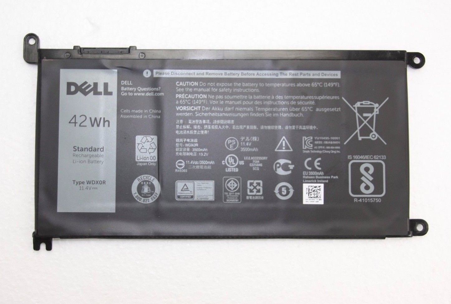 Is this battery compatible with part number 0FJMK?