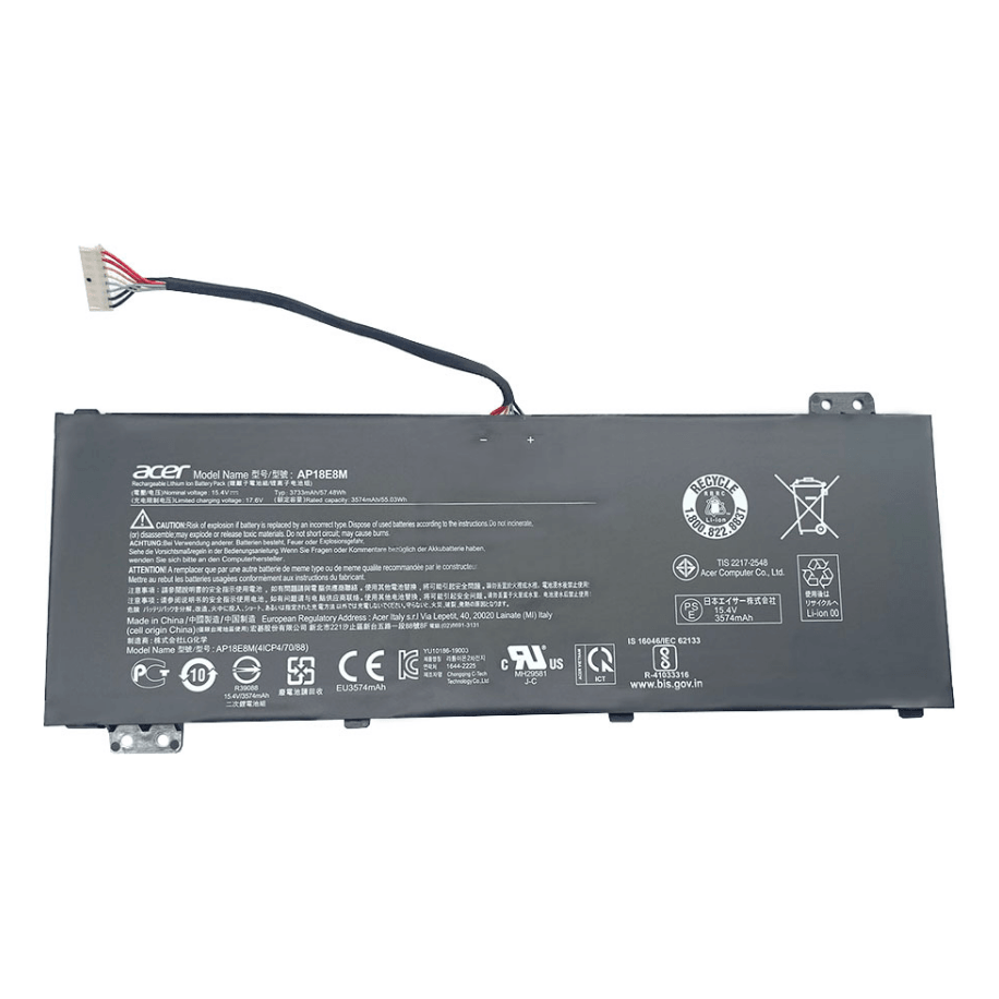 Does the Acer Nitro 5 have a removable battery?