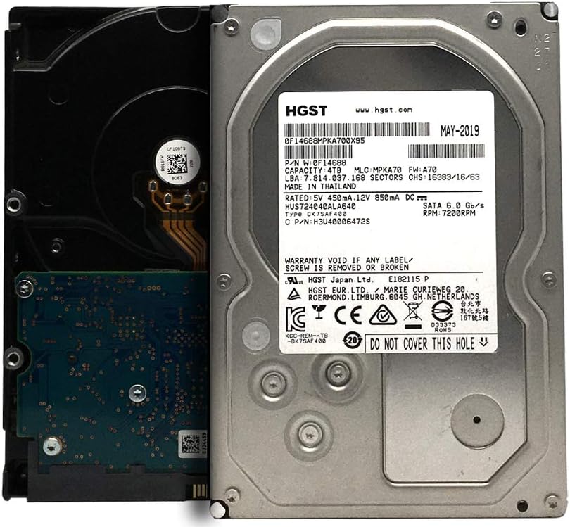 New HGST 4TB 7200RPM SATA 6Gbps 64MB 3.5-inch Internal Hard Drive 0F14688 HUS724040ALA640 Questions & Answers