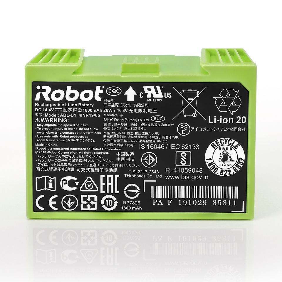 Does the iRobot Roomba have to have a genuine iRobot battery?