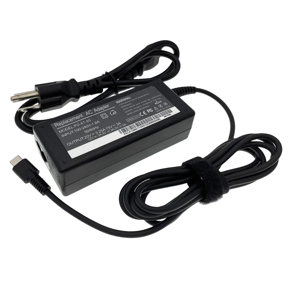 New Lenovo ThinkPad T490 T490s T495 T495s AC Adapter Charger with Cord USB-C 65W Questions & Answers