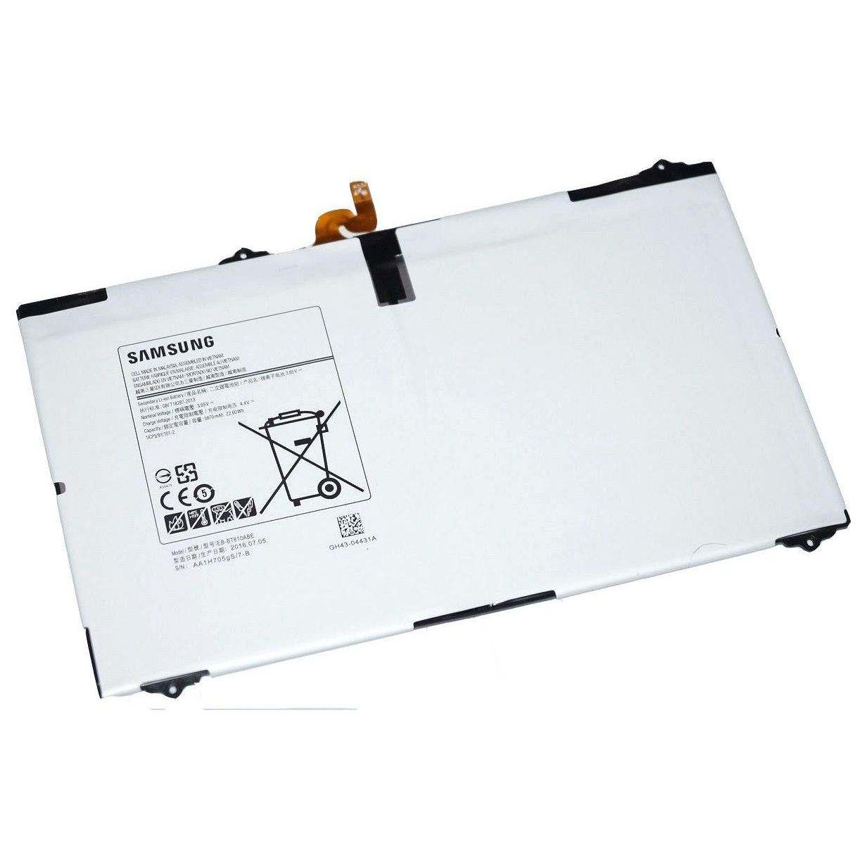 Does this replacement battery comes with the tools required to replace the old battery?  SKU EB-BT810ABE