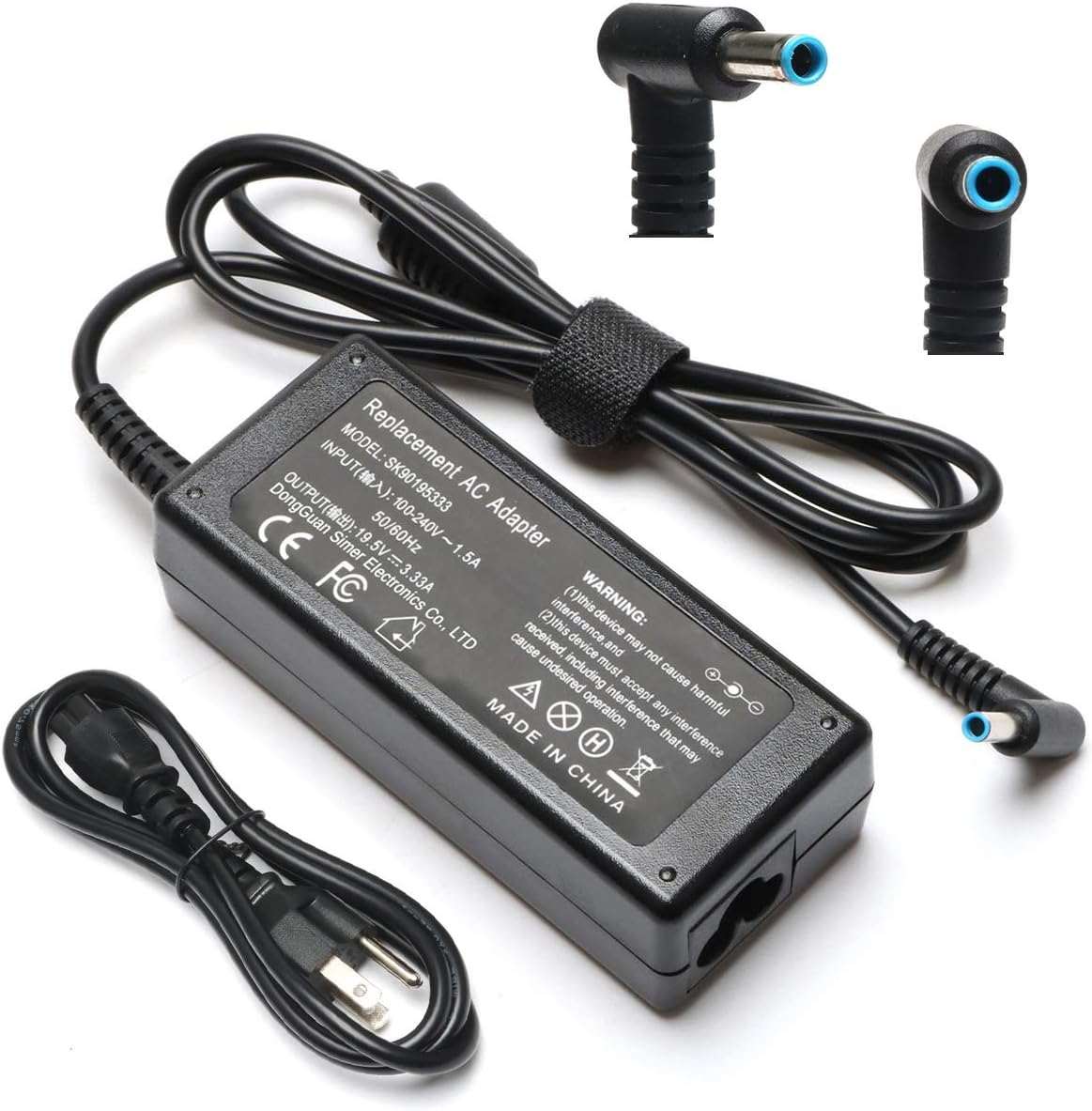 HP 65W AC Adapter Charger For HP PPP009C 710412-001 714657-001 4.5mm Blue tip hp 65w laptop charger Questions & Answers