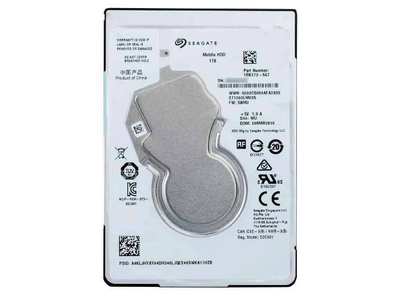 What is the part number for this hard drive?