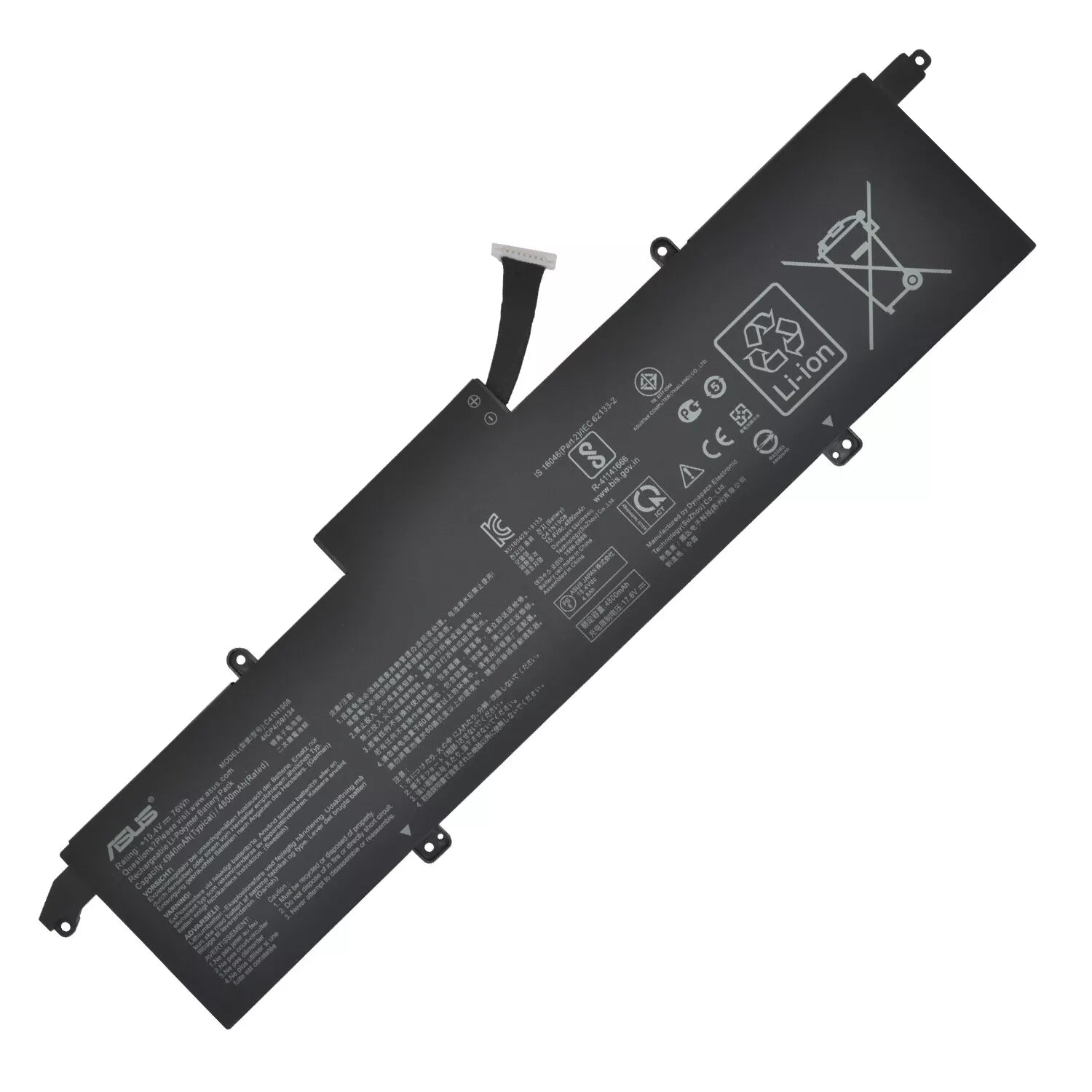 New Genuine Asus ROG Zephyrus GA401IVC GA401QC GA401QH GA401QM Battery 0B200-03610000 C41N1908 76WH Questions & Answers