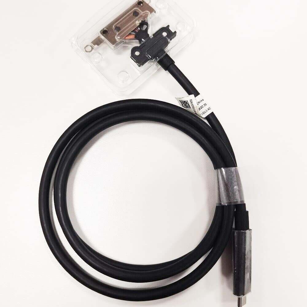 How do you replace the USB-C cable on a Dell docking station?