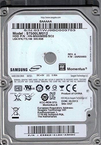 Is ST500LT012 1DG142 a SSD or HDD?