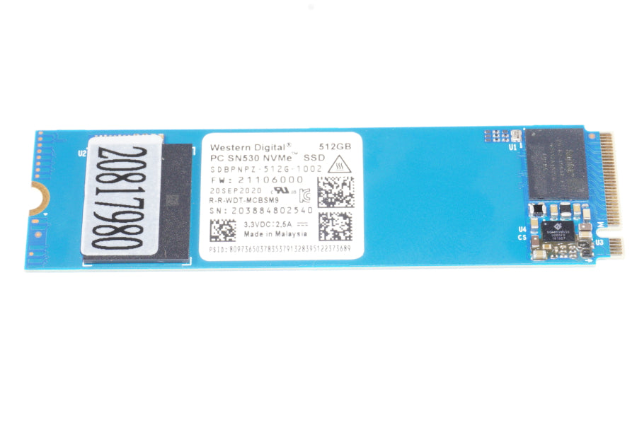 New Western Digital 512GB PCIe NVMe Gen3 x4 M.2 2280 SSD Drive SDBPNPZ-512G Questions & Answers