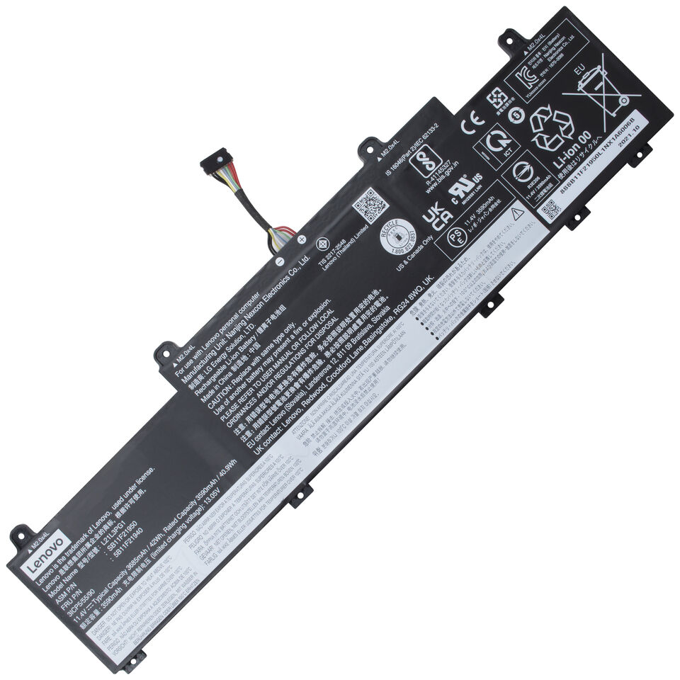 What does "3 cells" mean in a laptop battery?