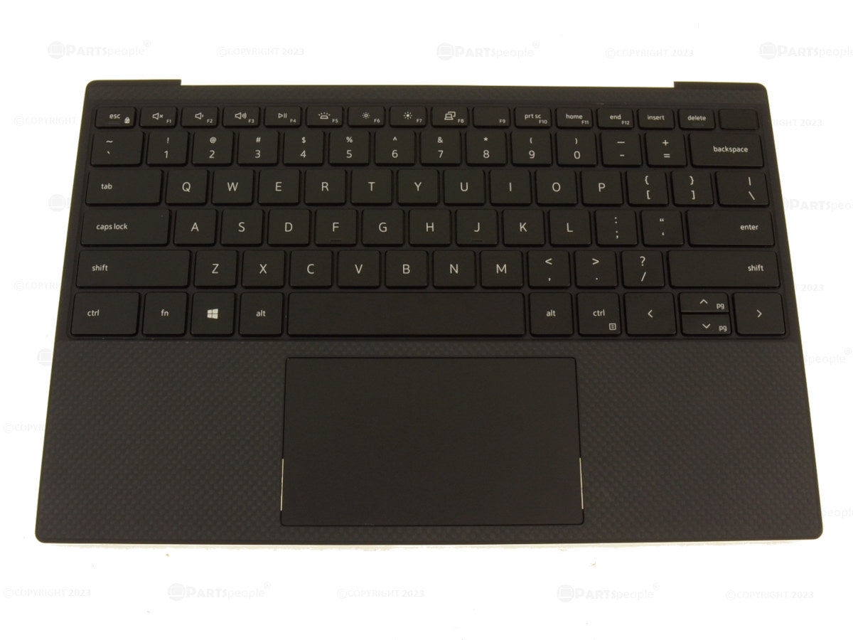 What part numbers are associated with this palmrest touchpad assembly?